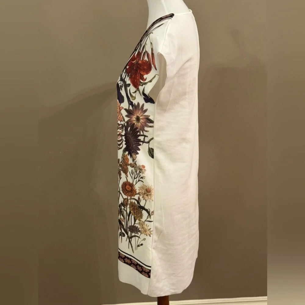 Beulah Mini Floral Print Shift Dress Multicolor Size Small - Picture 4 of 8
